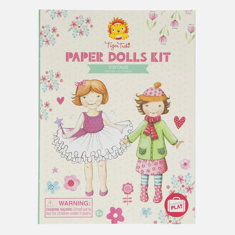 Activity Book - Paper Dolls Vintage Kit