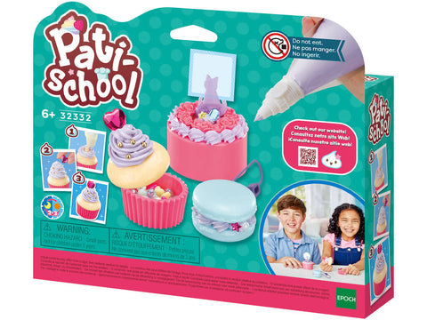 Image shows the box for the product. IT shows several crafted baked goods.