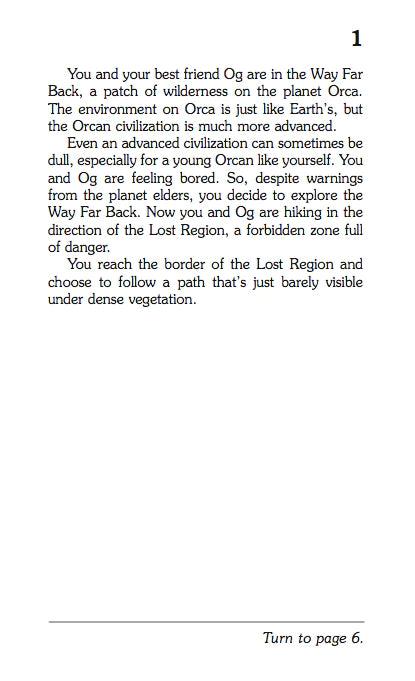 Book - Choose Your Own Adventure: Punishment Earth