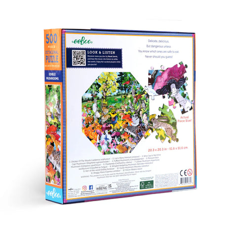 Image shows the back of the puzzle box.