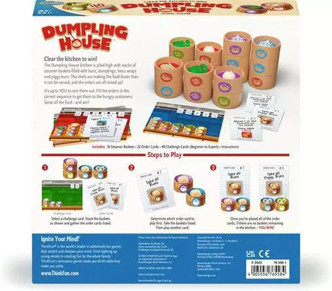 Image shows the back of the game box, which gives a basic description of game play.