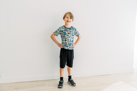 Crew Neck Tee (Short Sleeve) - Dove Surf