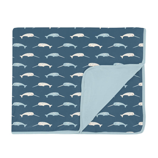 Toddler Blanket - Deep Sea Narwhal