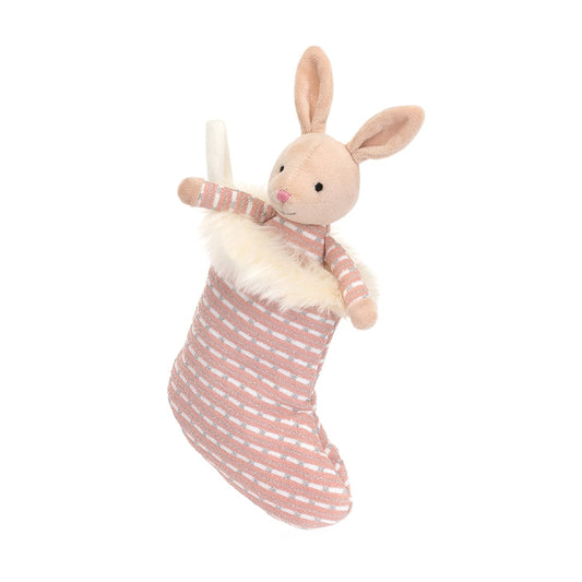 Stuffed Animal - Shimmer Stocking Bunny