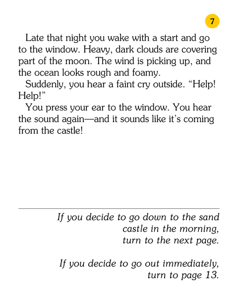 Book (Paperback) - Choose Your Own Adventure: Sand Castle