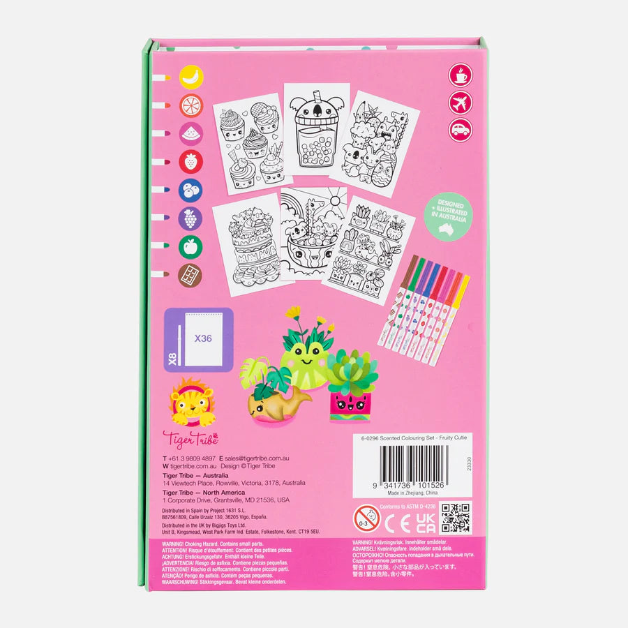 Coloring Set - Scented: Fruity Cutie