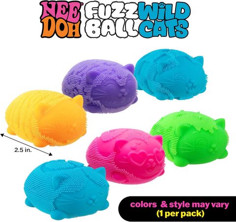 NeeDoh - Wild Cats Fuzz Ball (Limit 1 per Customer/Household)