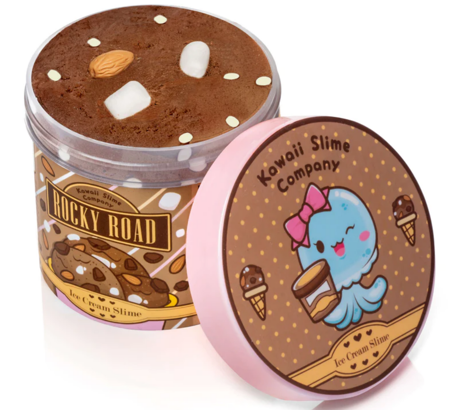 Slime - Rocky Road Scented Ice Cream Pint
