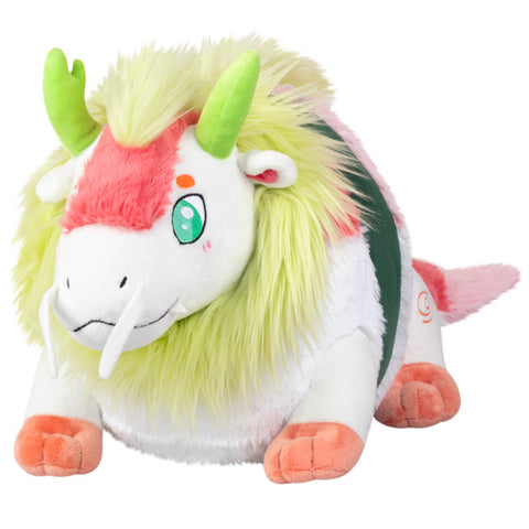 Image shows a stuffed dragon mixed with a sushi roll.