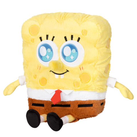 Image shows a stuffed Spongebob Squarepants