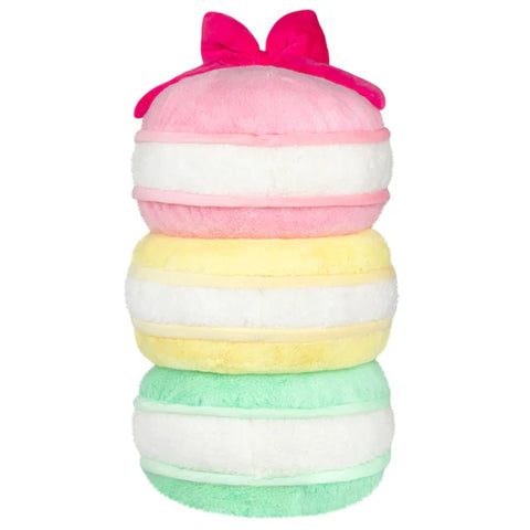 Image shows a back view of the stuffed macarons