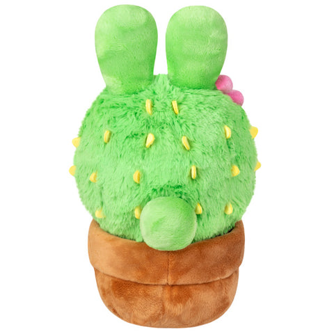 Image shows a back view of the stuffed bunny cactus