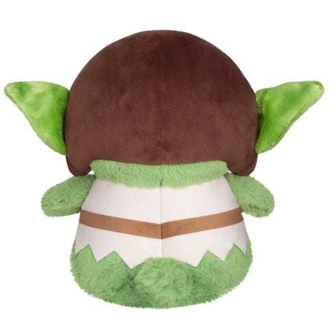 A back view of the plush goblin