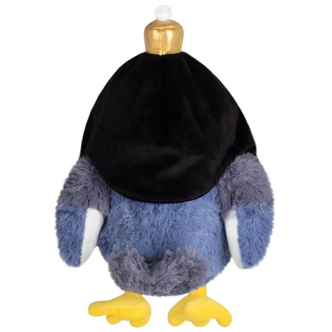 Image shows a back view of the stuffed Horus