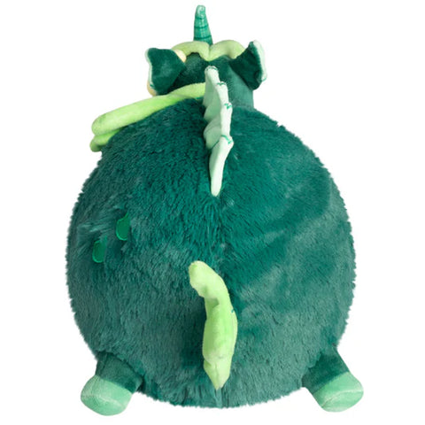 A back view of the plush kelpie