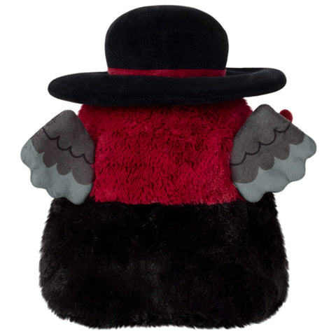 A back view of the plush demon Plague Doctor