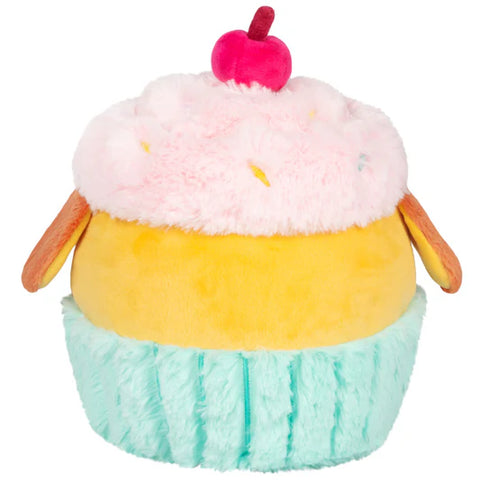 Image shows a back view of the stuffed pupcake