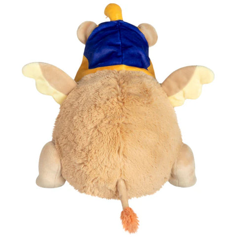 Image shows a back view of the stuffed Sphinx.