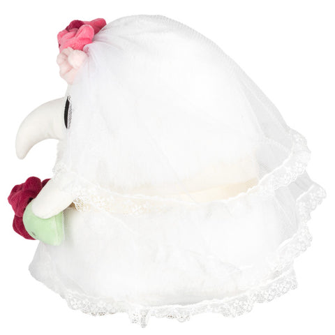 Image shows a side view of the stuffed bride plague nurse