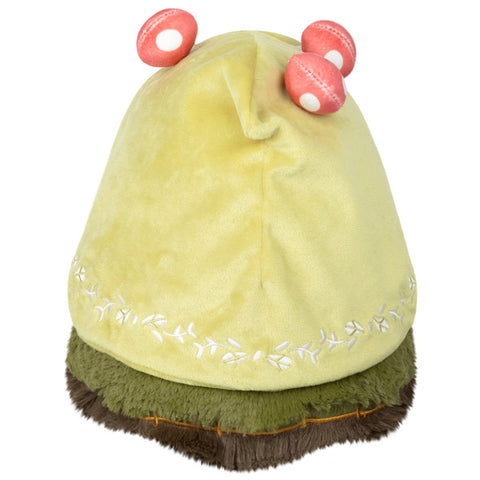 A back view of the plush woodland Plague Nurse