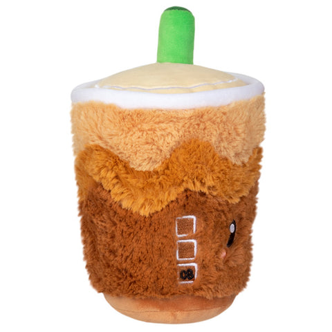 A side view of the plush cold brew
