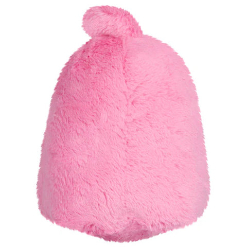 Image shows a back view of the pink stuffed reaper