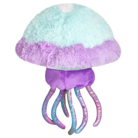 Image shows a back view of the stuffed jellyfish