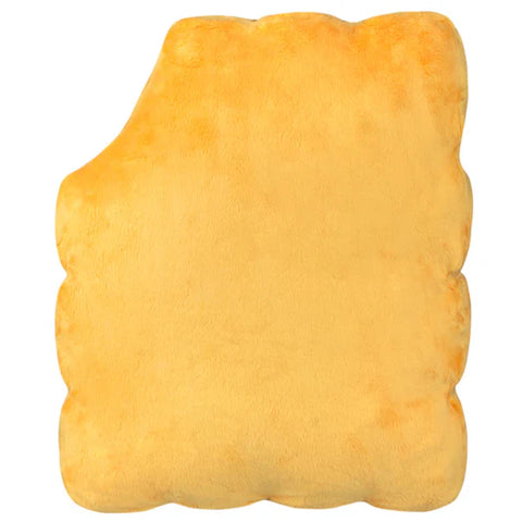 Back view of the plush toaster tart on a white background