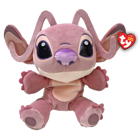 Image shows a stuffed version of the Angel alien from the Lilo and Stitch movie