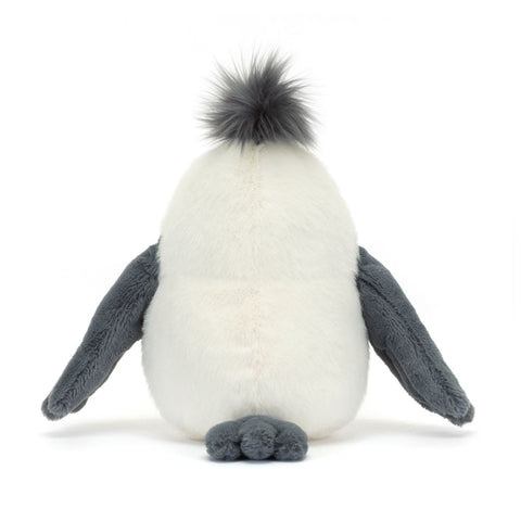 Back view of the stuffed seagull