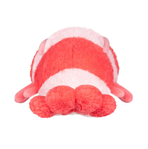 Back view of the plush shrimp