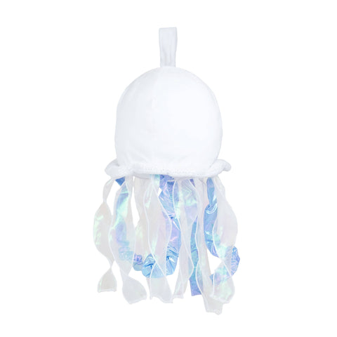 Image shows a back view of the stuffed jellyfish