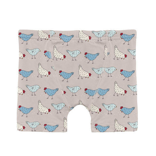 Boxer Briefs - Latte Chickens