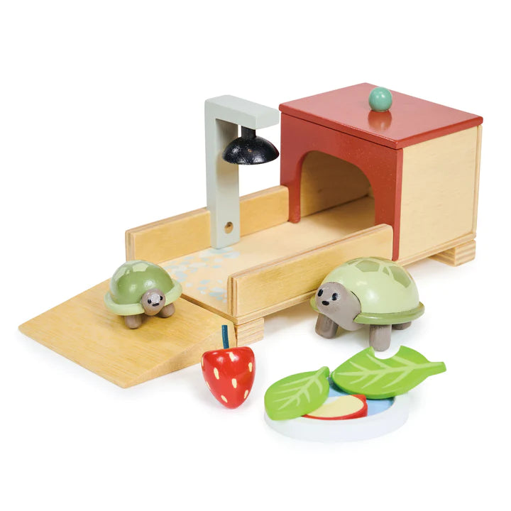 Wood Toy - Pet Tortoise Set