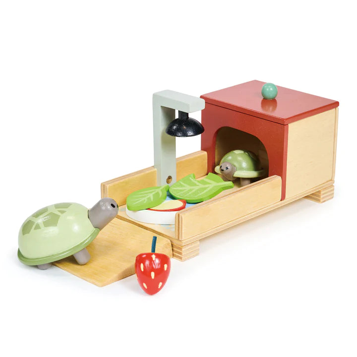 Wood Toy - Pet Tortoise Set