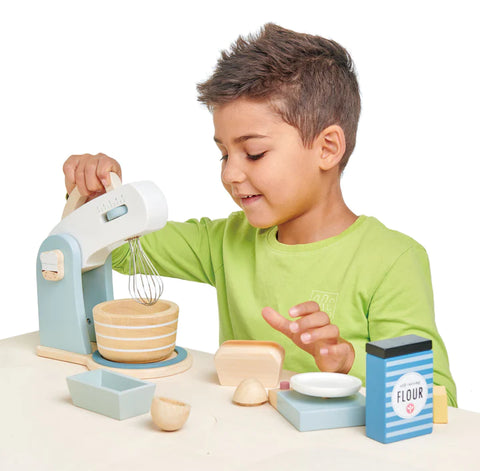 Wood Toy - Mini Chef Home Baking Set