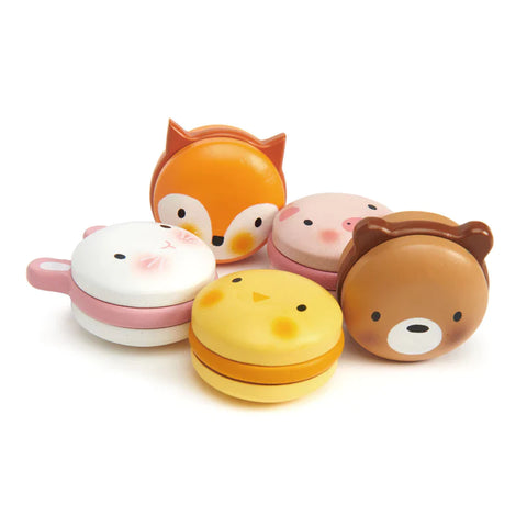 Wood Toy - Animal Macarons