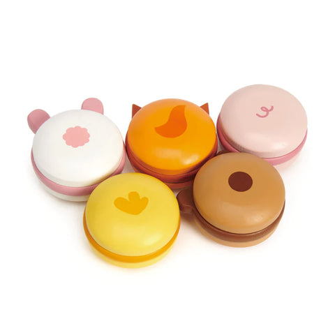 Wood Toy - Animal Macarons