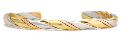 Copper Bracelet - Path (18)