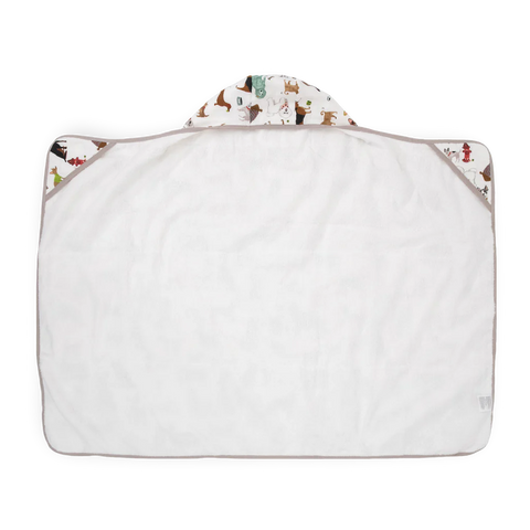 Hooded Towel (Cotton) - Woof Toddler