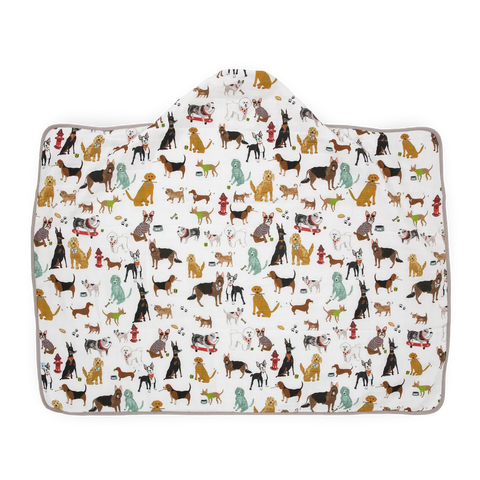 Hooded Towel (Cotton) - Woof Toddler