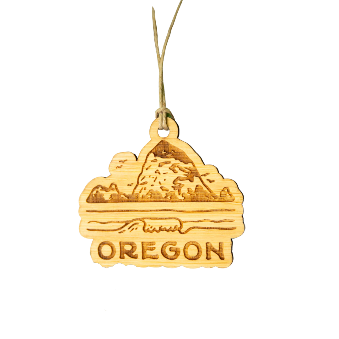 Ornament (Bamboo) - Oregon Coast