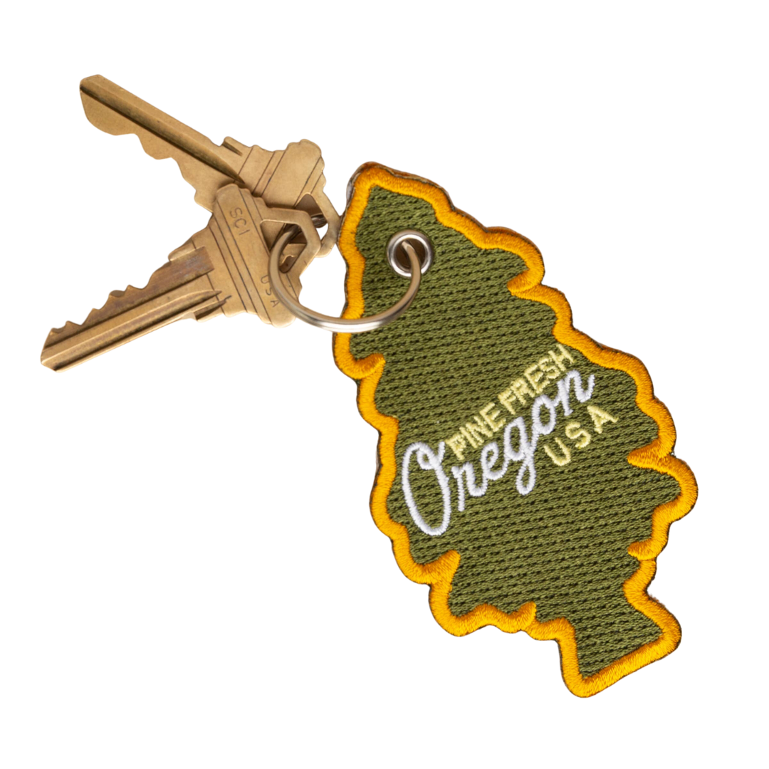 Keychain - Oregon Pine Fresh Patch