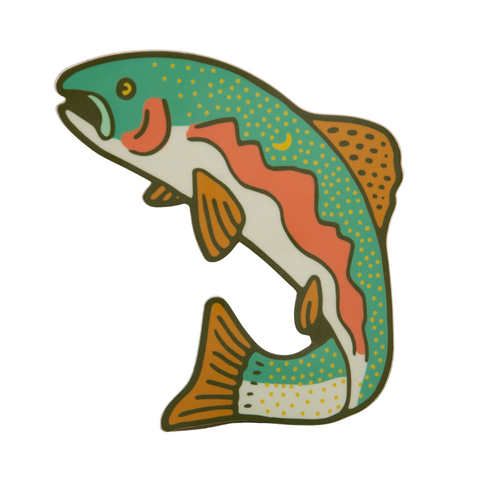 Sticker - Trout Landscape