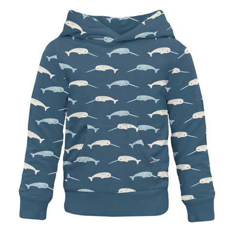 Fleece Hoodie - Deep Sea Narwhal
