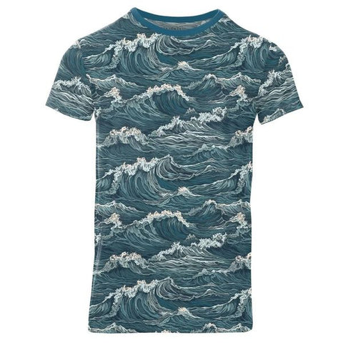 Men's Crew Neck Tee (Short Sleeve) - Oceanic