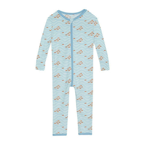 Convertible Sleeper (Zipper) - Fresh Air Little Fishy