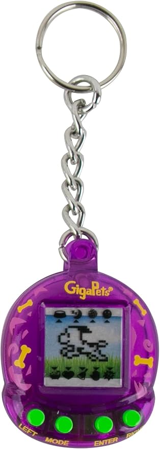 Image shows the puppy version of the world's smallest Gigapet