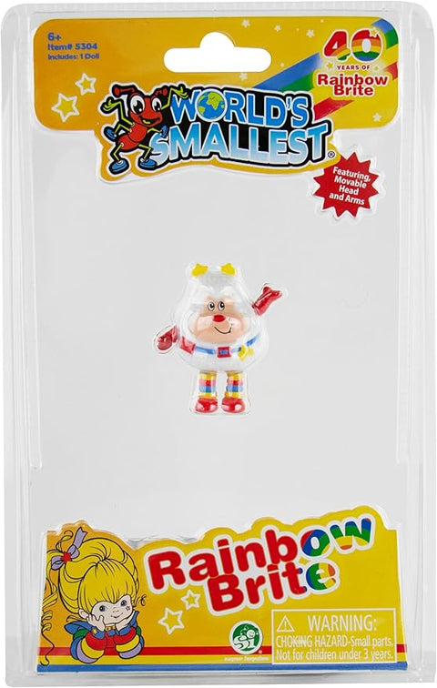 Image shows the world's smallest Twink from Rainbow Brite in its packaging