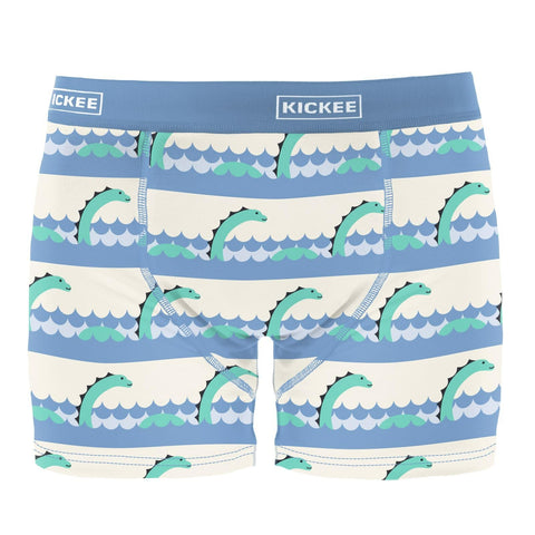 Men's Boxer Brief - Natural Sea Monster